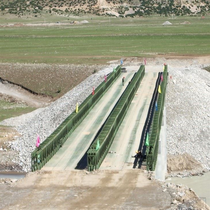 Ponte Bailey portatile modulare Ponti portatili su ponti fluviali